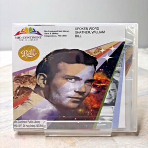 William Shatner – Bill [CD, 2021, Cleopatra] Spoken Word Autobiography Library C